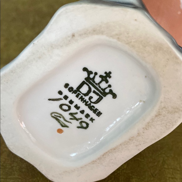 Dahl Jensen vintage king fisher Bird Figurine - Blue and Brown - Picture 3 of 7